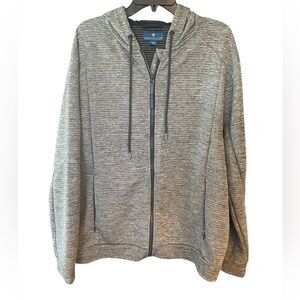 Weekender Sz XL Gray Men’s Front Zipper Side Pocket Hoodie Jacket